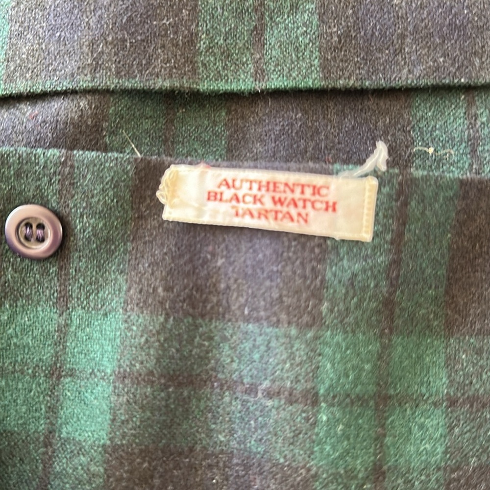 Pendleton vintage wool shirt. Loop collar flap pockets very good vtg condition - Picture 2 of 11